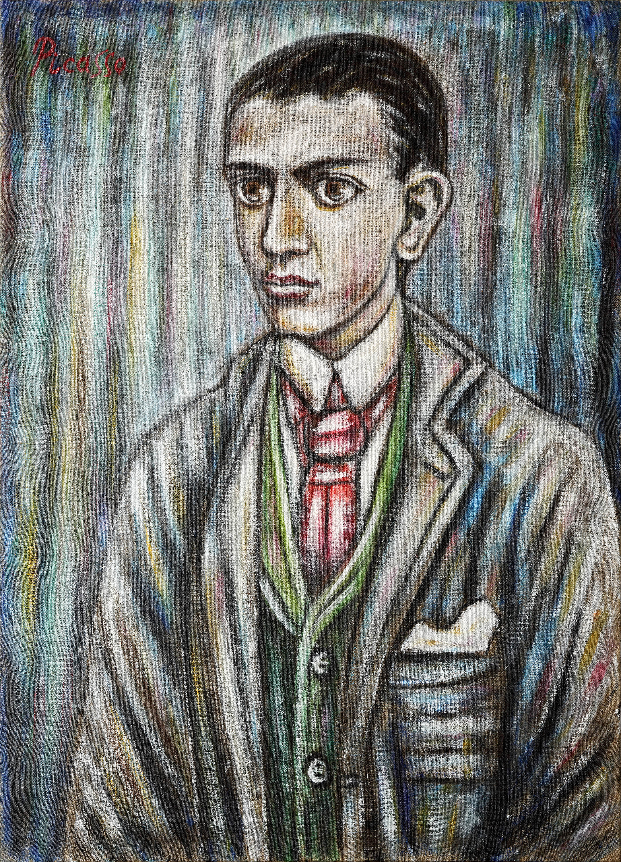 Pablo Picasso at the age of fifteen