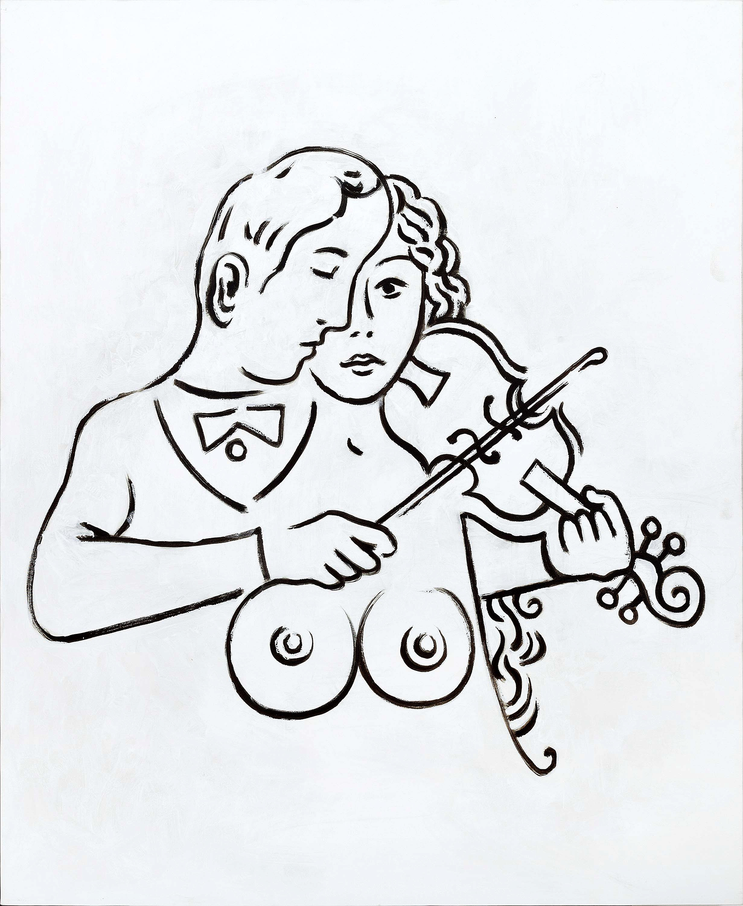 Violinist and Muse