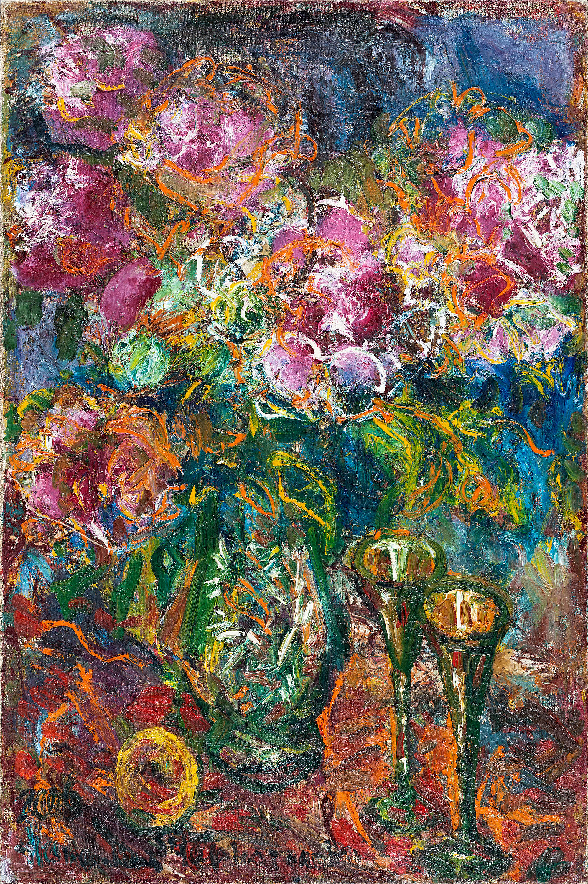 STILL-LIFE WITH PEONIES